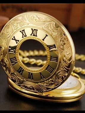 Beautiful new Roman numeral pocket watch